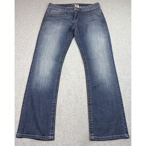 Cinch Jeans Womens 29/7R (32x32) ADA Lowrise Straight Leg Denim Ranch Rodeo